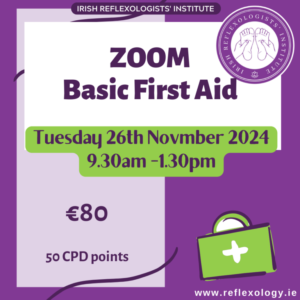 Zoom Basic First Aid - Nov 2024