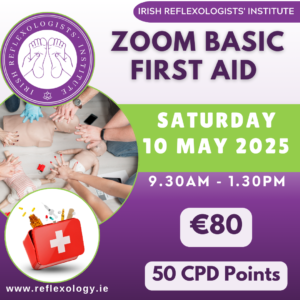 Zoom Basic First Aid - Saturday 10th May 2025