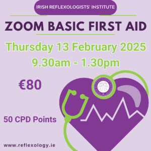 Zoom Basic First Aid - Thursday 13th February 2025