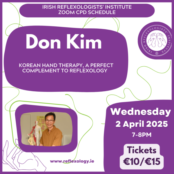 Zoom CPD - Don Kim - Korean Hand Therapy, A Perfect Complement to Reflexology