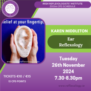 Zoom CPD - Karen Middleton - Ear Reflexology